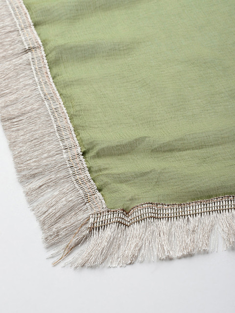 Sztori Solid Chiffon Dupatta - Image 5