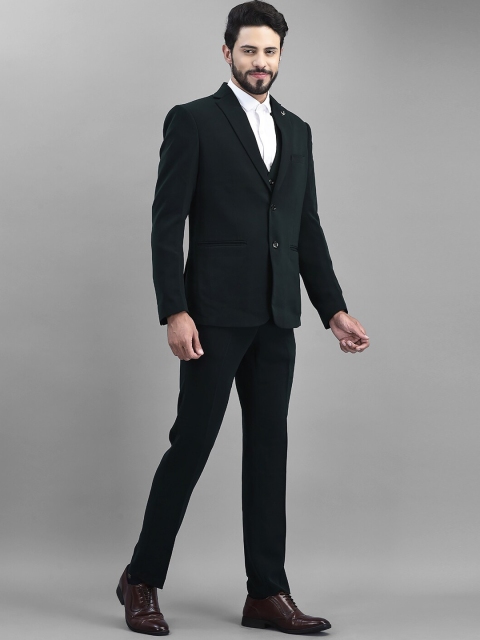 Canary London Men Slim-Fit Single-Breasted Three-Piece Formal Suit - Image 4
