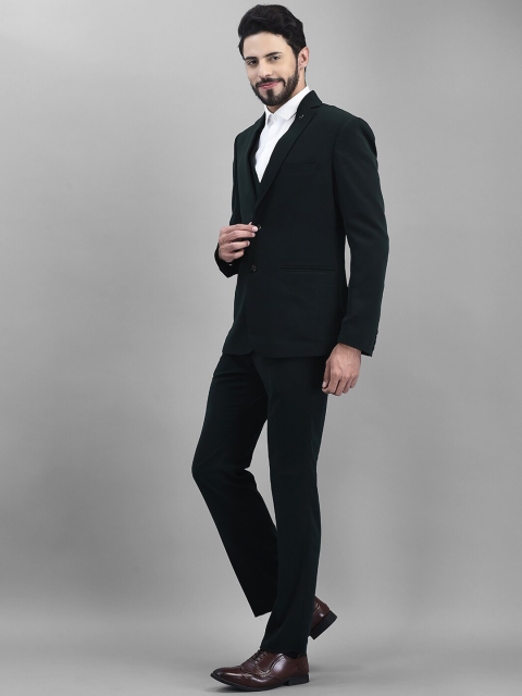 Canary London Men Slim-Fit Single-Breasted Three-Piece Formal Suit - Image 5