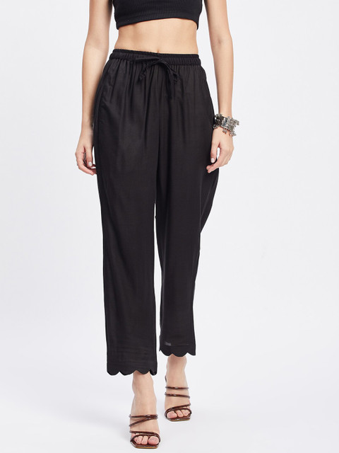 Clora Creation Women Straight Palazzos