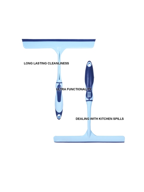 Kuber Industries Blue Set Of 3 Plastic Kitchen Slabs Wiper - Image 4