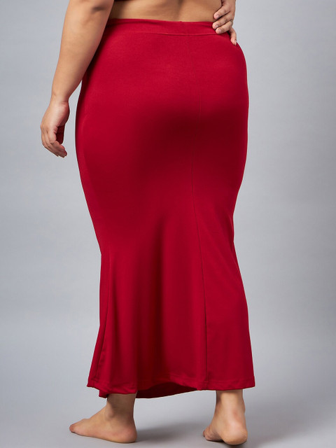 Curves By ZeroKaata Plus Size Mermaid Fit Saree Shapewear Petticoat - Image 4