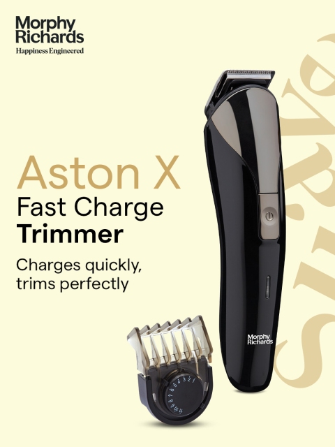 Morphy Richards AstonX BT2220 Fast Charge Beard Trimmer - Black - Image 2