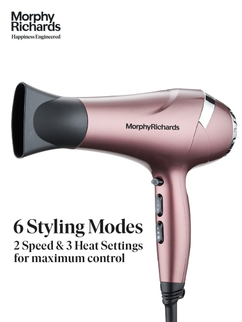 Morphy Richards Stylist Care HD222DC 2200W Hair Dryer - Brown - Image 4
