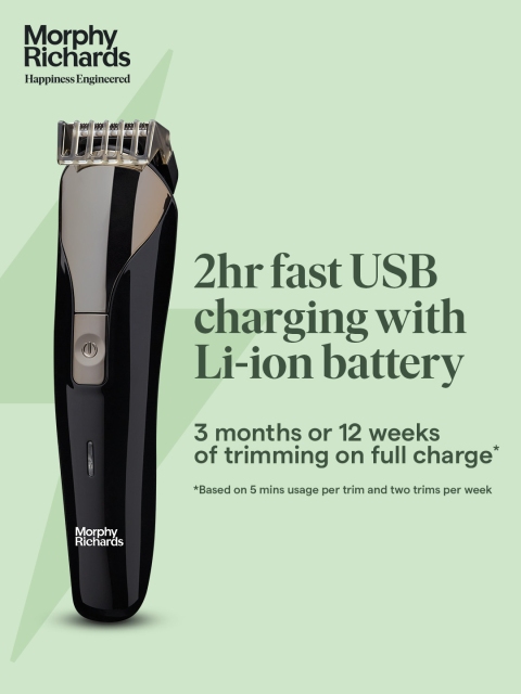 Morphy Richards Kingsman Pro BG3509 12-in-1 Body Groomer - Black - Image 3