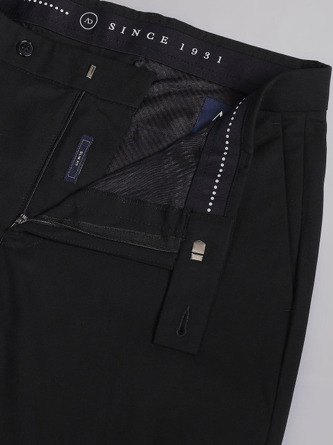 AD By Arvind Men Slim Fit Twill Formal Trousers - Image 6