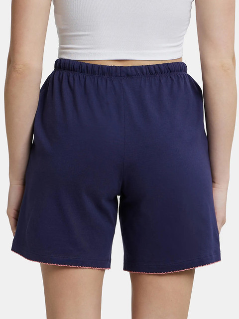 Jockey Super Combed Cotton Relaxed Fit Sleep Shorts-RX72 - Image 4