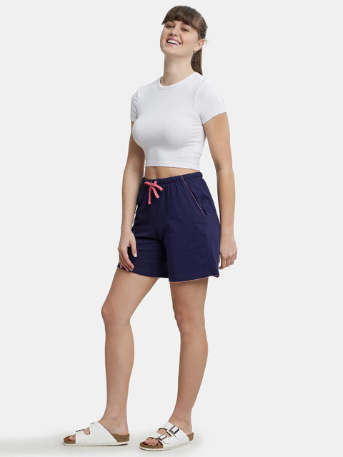 Jockey Super Combed Cotton Relaxed Fit Sleep Shorts-RX72 - Image 6