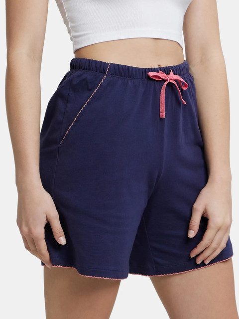 Jockey Super Combed Cotton Relaxed Fit Sleep Shorts-RX72 - Image 3