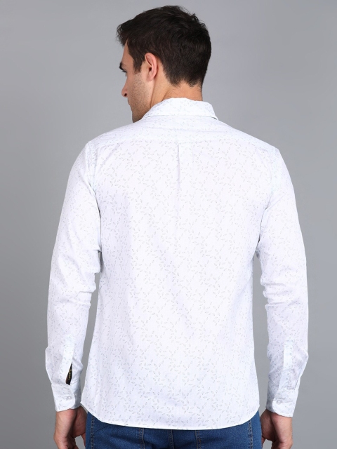 ZNX Clothing Premium Floral Printed Cotton Formal Shirt - Image 4