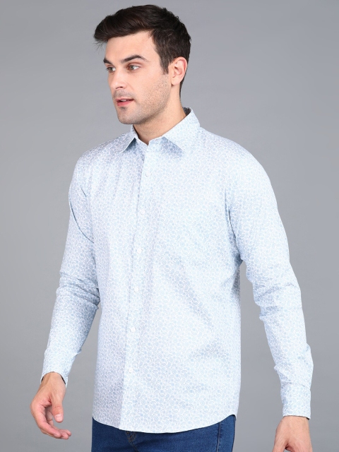 ZNX Clothing Premium Floral Printed Cotton Formal Shirt - Image 3