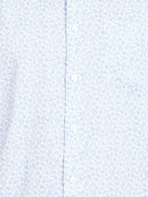 ZNX Clothing Premium Floral Printed Cotton Formal Shirt - Image 7
