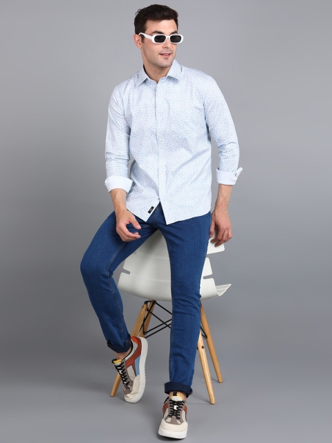 ZNX Clothing Premium Floral Printed Cotton Formal Shirt - Image 5