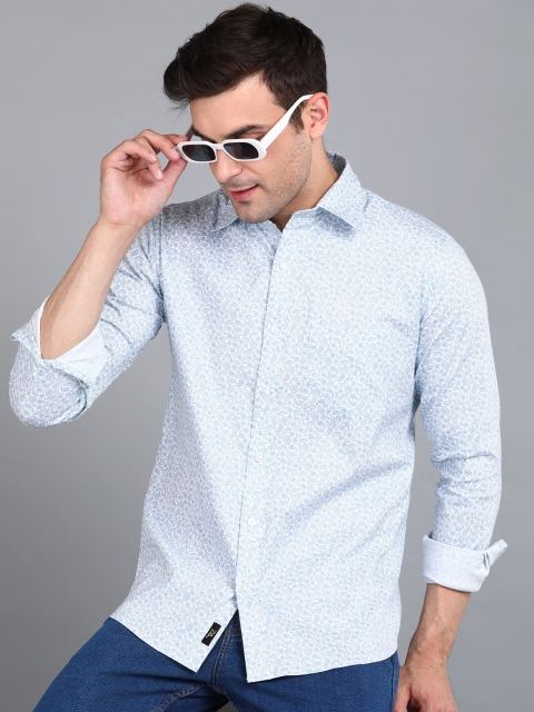 ZNX Clothing Premium Floral Printed Cotton Formal Shirt - Image 6