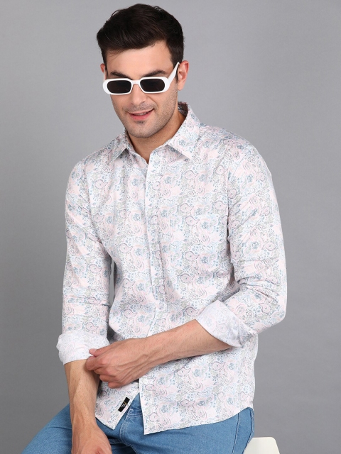 ZNX Clothing Premium Floral Printed Cotton Formal Shirt - Image 6