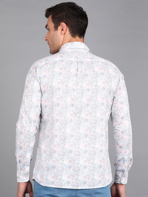 ZNX Clothing Premium Floral Printed Cotton Formal Shirt - Image 4