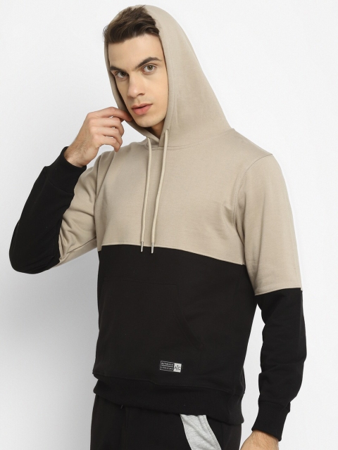 Alan Jones Colourblocked Hooded Pullover Sweatshirt - Image 3