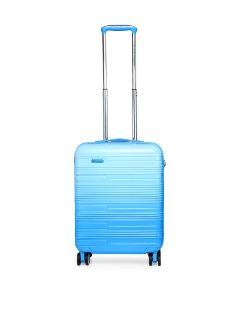United Colors of Benetton Unisex Blue Cabin Trolley Suitcase