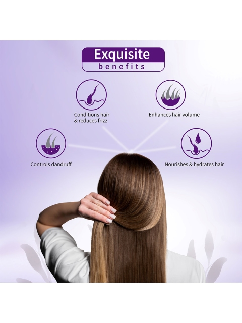 AYOUTHVEDA Purple Rice Hair Conditioner For Damaged & Frizzy Hair - 200ml - Image 4