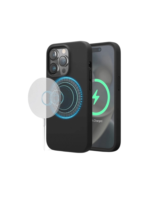 DailyObjects iPhone 14 Pro MagSafe Flekt Silicone Impact Resistant Back Case - Image 3
