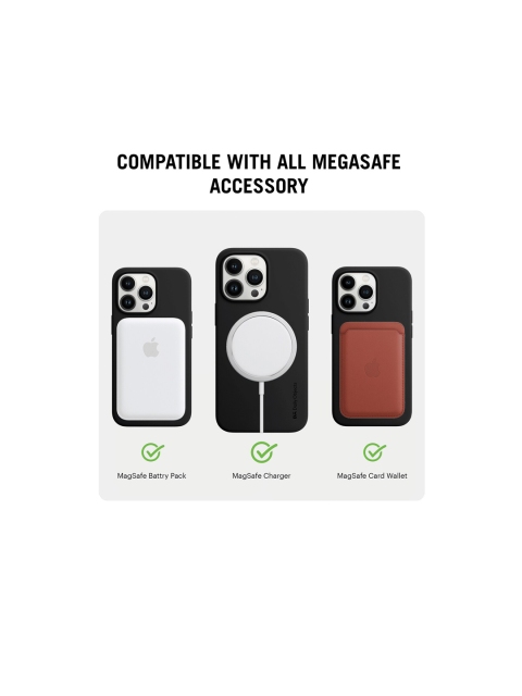 DailyObjects iPhone 14 Pro MagSafe Flekt Silicone Impact Resistant Back Case - Image 4