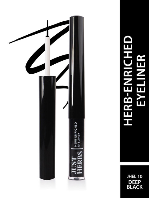Just Herbs Waterproof Herb-Enriched Liquid Eyeliner 2.5 ml - Deep Black