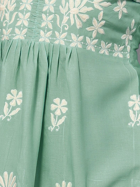 Winza Designer Floral Embroidered Top - Image 2