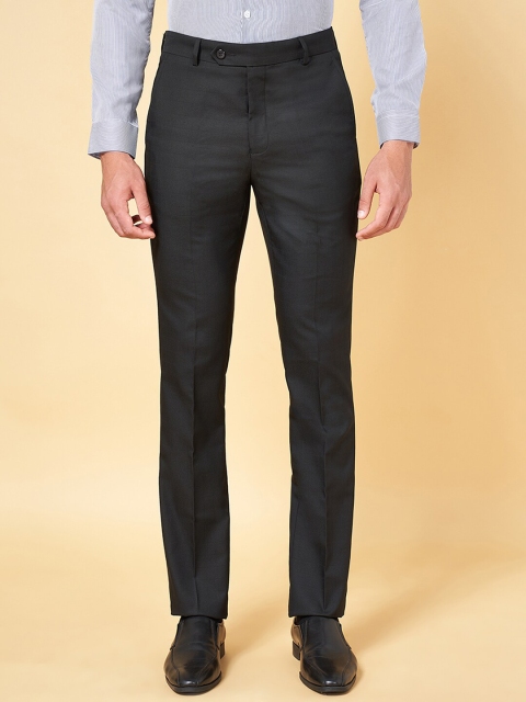 BYFORD by Pantaloons Men Slim Fit Low-Rise Formal Trousers