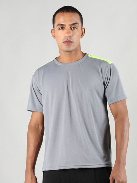 CHKOKKO Raglan Sleeves Sports T-shirt