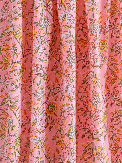 HANDICRAFT PALACE Ethnic Motifs Block Printed Pure Cotton Unstitched Dress Material