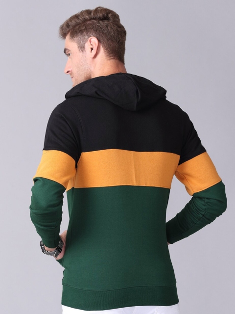 STELLERS Colourblocked Full Sleeve Hooded Sweatshirt - Image 4
