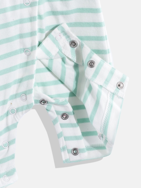 United Colors of Benetton Infant Boys Pack of 2 Pure Cotton Rompers - Image 9