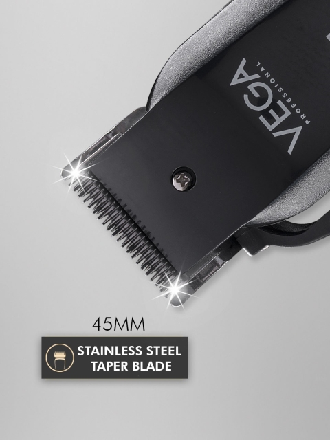VEGA PROFESSIONAL VPVHC-03 Pro Cut Corded Hair Clipper - Black - Image 3
