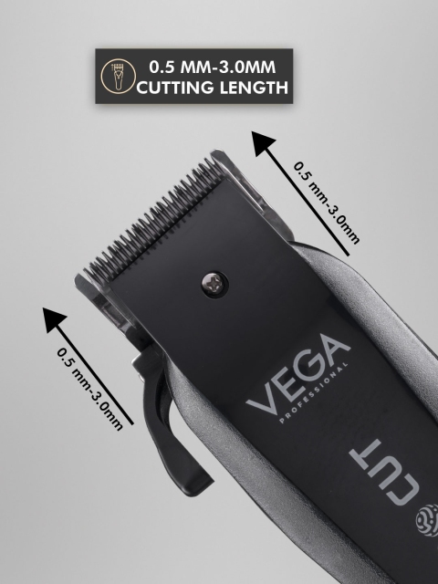 VEGA PROFESSIONAL VPVHC-03 Pro Cut Corded Hair Clipper - Black - Image 6