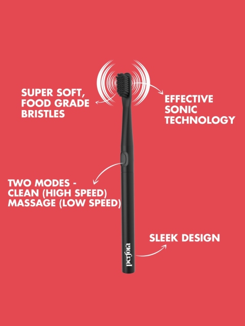 Perfora Set of 2 Electric Truth Toothbrush - Charcoal Grey & Ocean Blue - Image 3