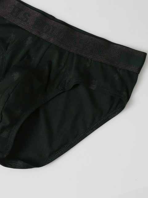U.S. Polo Assn. Men Printed Basic Briefs PB002-D07-PR - Image 5