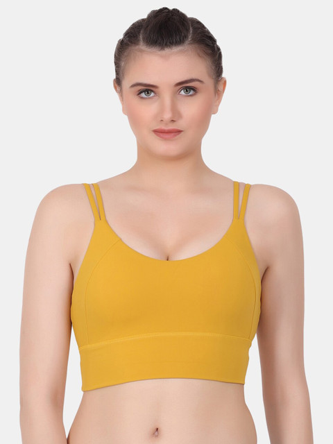 Amour Secret Seamless Cups Bra Full Coverage Lightly Padded-SB2061_Ylw