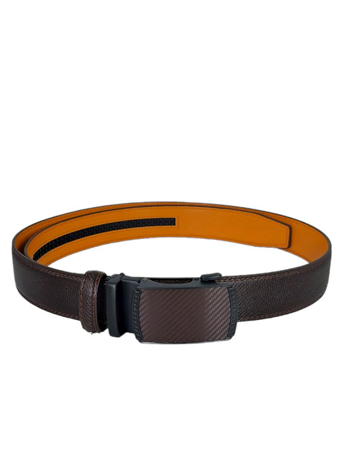 ZORO Men Textured Slim Leather Belt - Image 3