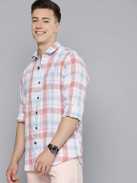 Mast & Harbour Men Cotton Checked Casual Shirt - Image 4