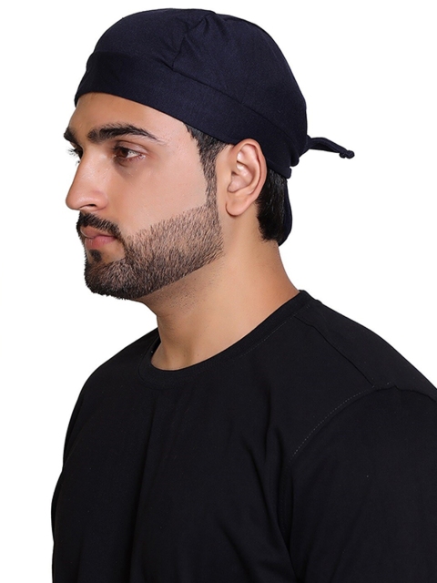 Gajraj Unisex Pack Of 2 Cotton Patka Skull Caps - Image 4