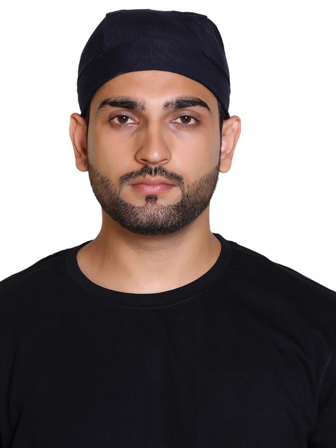Gajraj Unisex Pack Of 2 Cotton Patka Skull Caps - Image 2