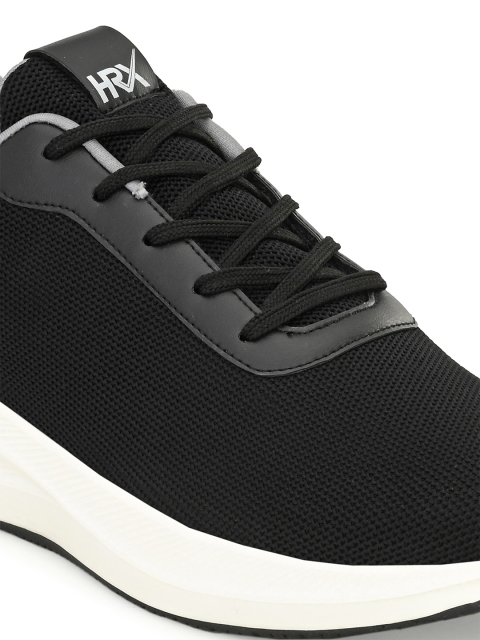 HRX by Hrithik Roshan Men Black & White Memory Foam Mesh Running Shoes - Image 6