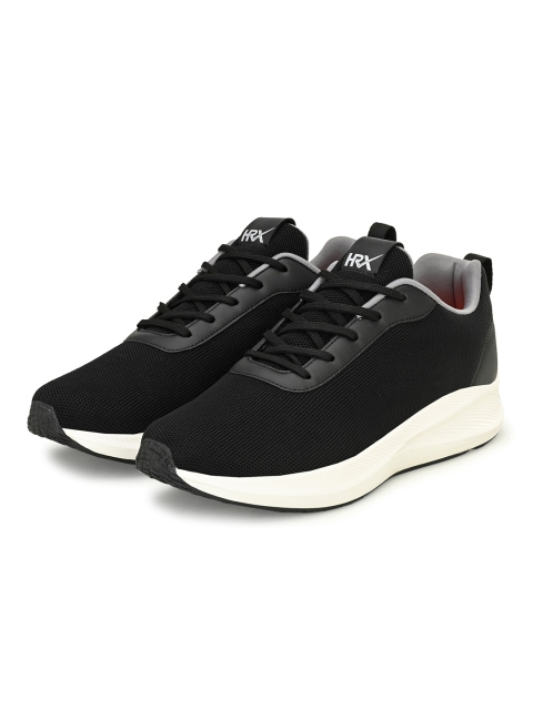 HRX by Hrithik Roshan Men Black & White Memory Foam Mesh Running Shoes - Image 7