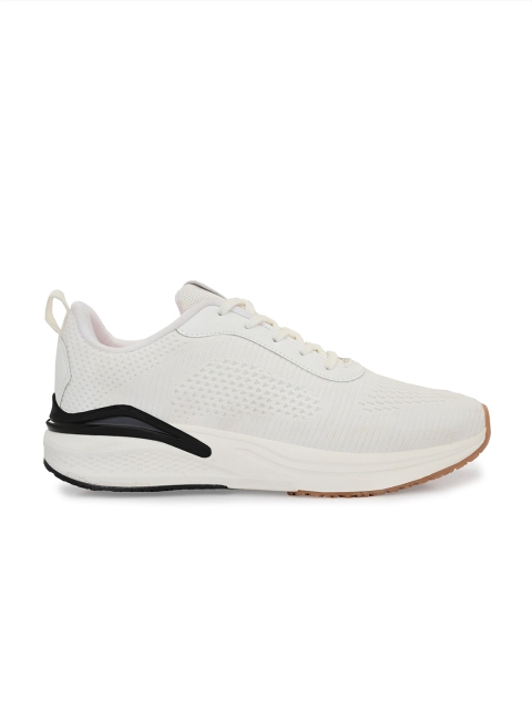 HRX by Hrithik Roshan Men White Mesh Flyknit Running Non-Marking Shoes - Image 3