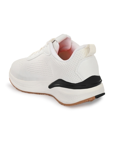 HRX by Hrithik Roshan Men White Mesh Flyknit Running Non-Marking Shoes - Image 6