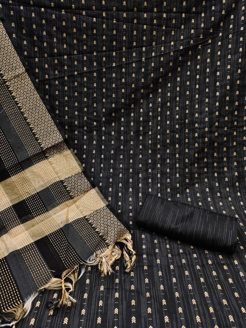 KALINI Ethnic Motifs Woven Design Unstitched Dress Material