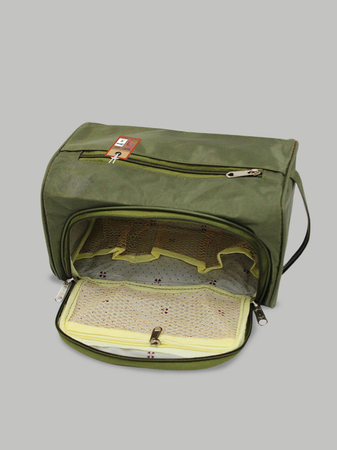 atorakushon Textured Water Resistant Travel Vanity Pouch - Image 5