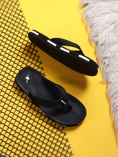 Sparx Men Textured Thong Flip-Flops