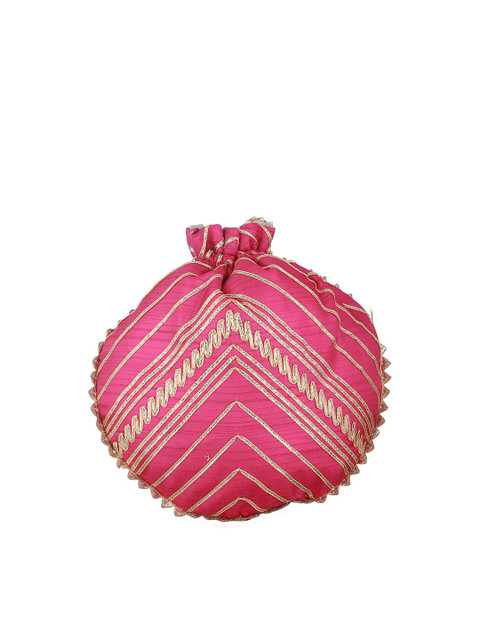 Priyaasi Embellished Potli Clutch - Image 4