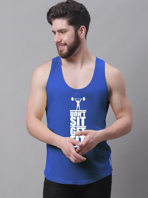 Friskers Printed Pure Cotton Skin Friendly Innerwear Vests